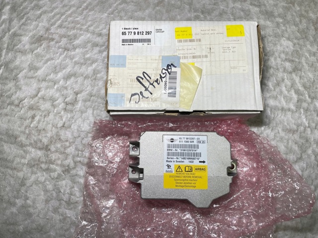 65779812297 BMW Модуль-процессор управления подушкой безопасности (ЭБУ AIRBAG) купить в Запорожье
