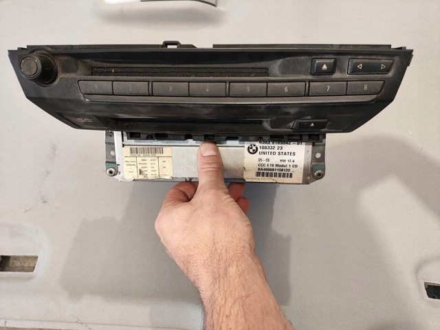 BMW 65839185542 Магнитола (радио AM/FM) в наличии Ровно