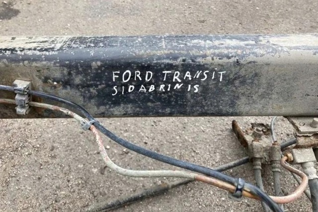 Балка задней подвески, подрамник 6C114B435EB FORD