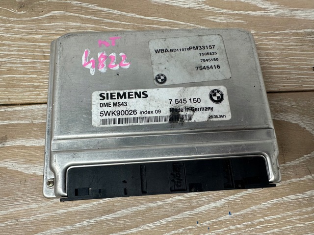 Мозги двигателя 7509942 BMW
