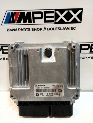 Электронный блок управления двигателем 8574352 BMW