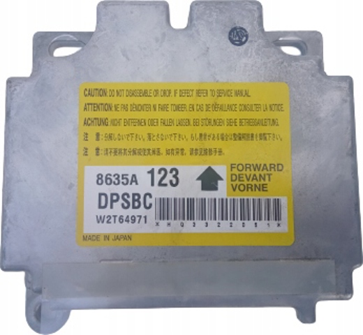 MITSUBISHI 8635A123 Модуль-процессор управления подушкой безопасности (ЭБУ AIRBAG) в наличии Кривой Рог
