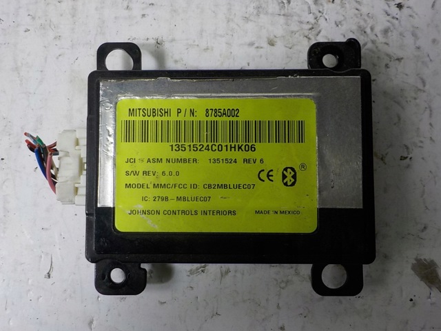 MITSUBISHI 8785A002 Блок управление Bluetooth в наличии Житомир