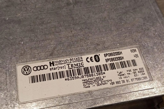 8P0862335H VAG Блок управление Bluetooth купить в Житомир