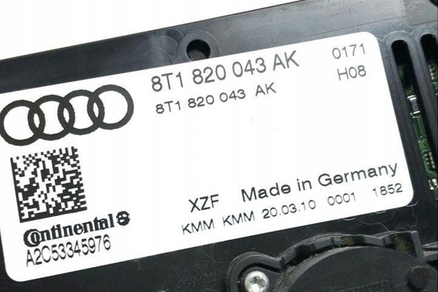 8T1820043AK Блок управления кондиционером купить Винница