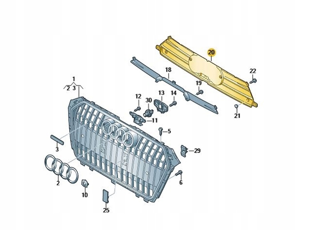 8W0853037C VAG купить в Ровно