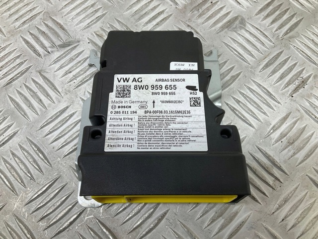 8W0959655 VAG Модуль-процессор управления подушкой безопасности (ЭБУ AIRBAG) купить в Тернополь