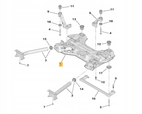 9816804680 Peugeot/Citroen