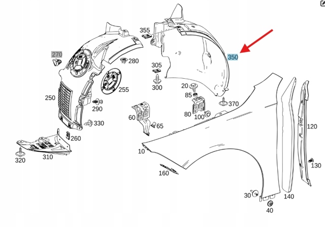 MERCEDES A118690830064 в наличии Киев