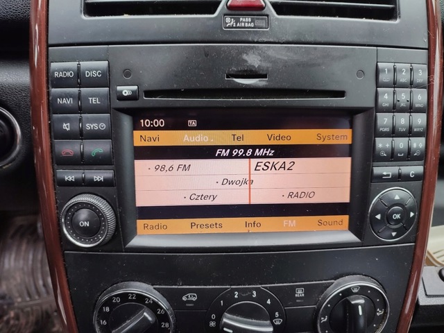 Блок управления мультимедийный A1699002500 MERCEDES