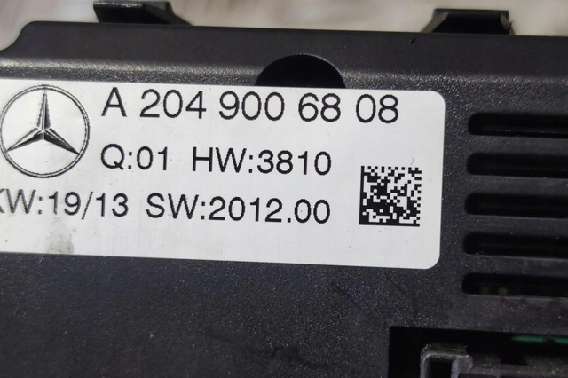 MERCEDES A2049006808 Блок управления кондиционером в наличии Житомир