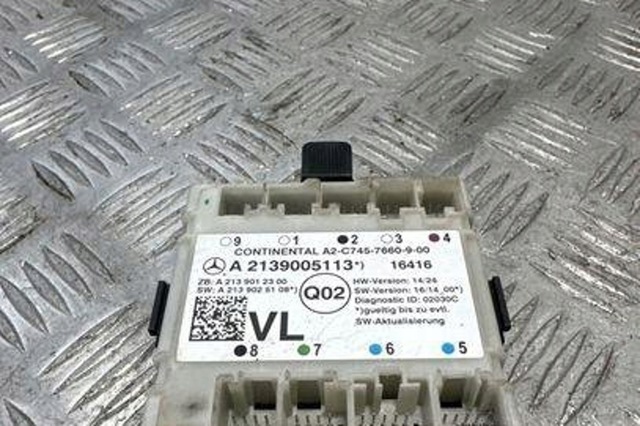 MERCEDES A2139005113 Блок комфорта передней двери в наличии Полтава