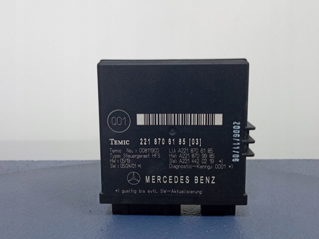 2218706185 MERCEDES купить в Каменское