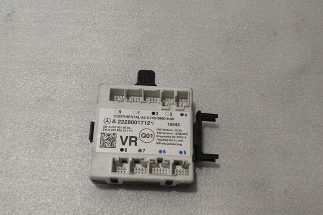 A2229001712 MERCEDES Блок комфорта передней двери купить в Ровно