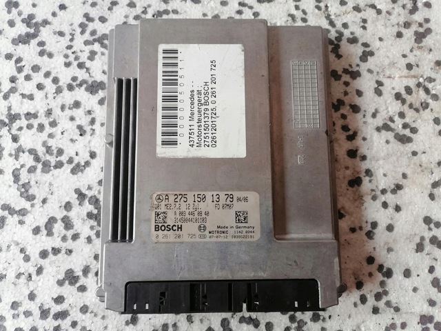 ЭБУ двигателем A2751501379 MERCEDES