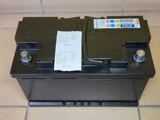 Автомобильная батарея DV6T10655BC FORD