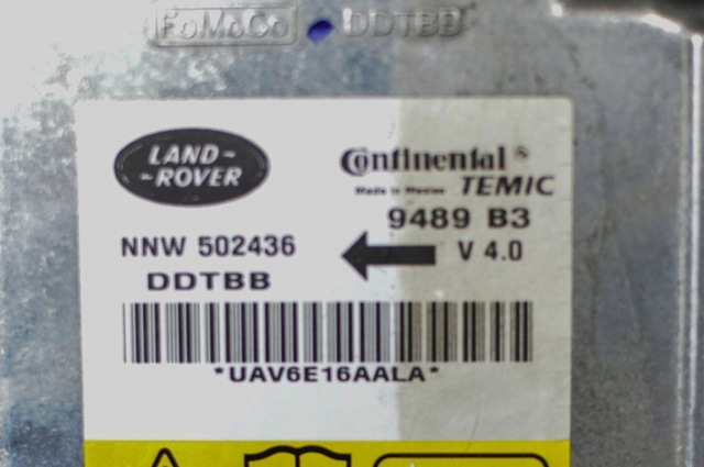 Блок управления airbag NNW502436 LAND ROVER