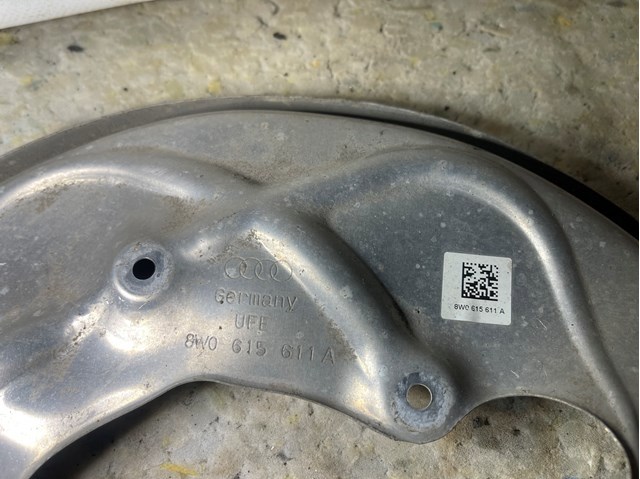 VAG 8W0615611A Защита тормозного диска заднего левая в наличии Ужгород