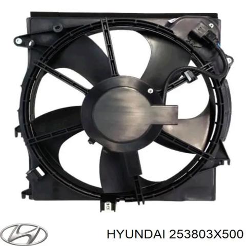 Диффузор радиатора охлаждения в сборе с мотором 253803X500 HYUNDAI
