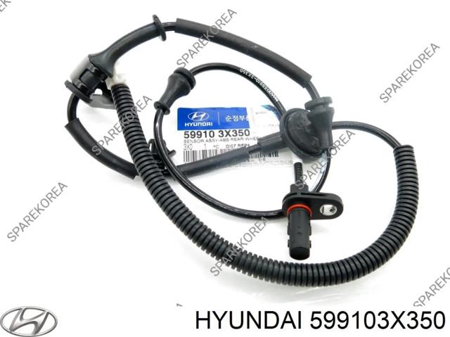 Датчик АБС (ABS) задний, левый 599103X350 HYUNDAI