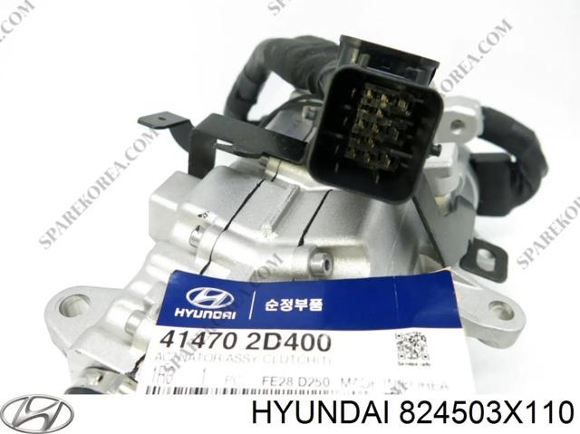 Мотор стеклоподъемника двери передней, левой 824503X110 HYUNDAI