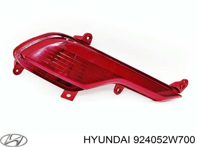 Левый катафот бампера 924052W700 HYUNDAI