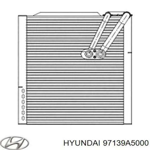 Радиатор кондиционера салонный, испаритель 97139A5000 HYUNDAI