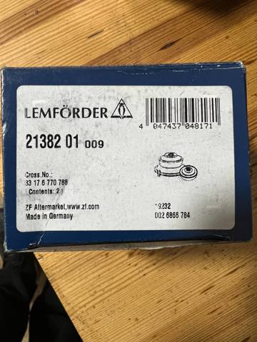 2138201 LEMFORDER Сайлентблок задней балки купить в Каменское