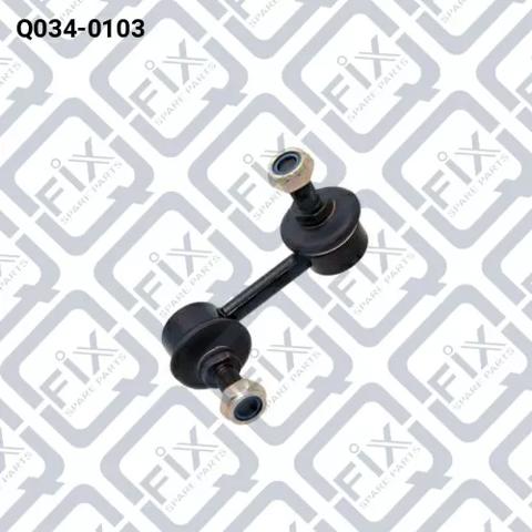 Стойка стабилизатора, переднего, левая Q0340103 Q-FIX