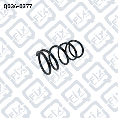 Винтовая пружина подвеска Q0360377 Q-FIX