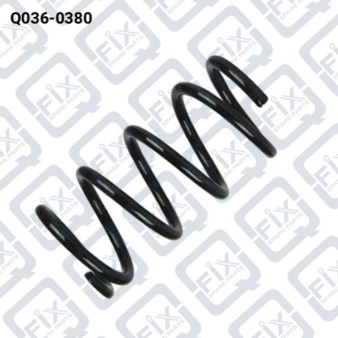 Пружина подвески задняя Q0360380 Q-FIX
