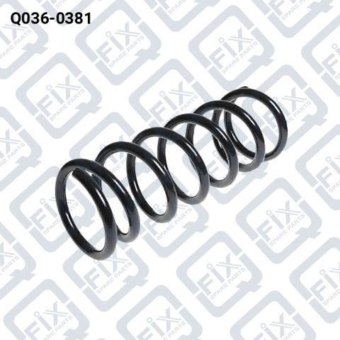 Пружина подвески Q0360381 Q-FIX