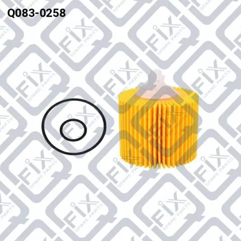 Масляный фильтр двигателя Q0830258 Q-FIX