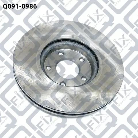 Передний тормозной диск Q0910986 Q-FIX
