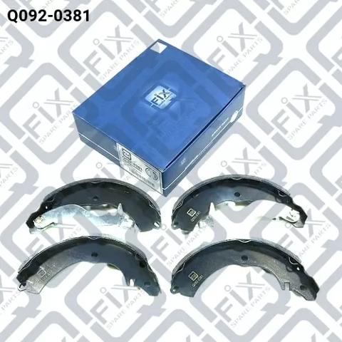 Барабанные тормозные колодки Q0920381 Q-FIX