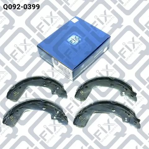 Задние барабанные тормозные колодки Q0920399 Q-FIX