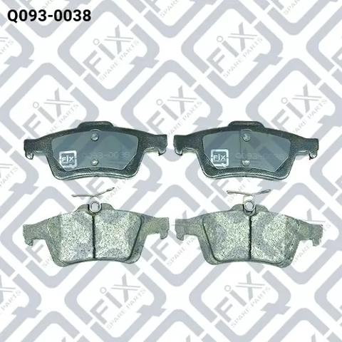 Колодки дисковые  Q0930038 Q-FIX