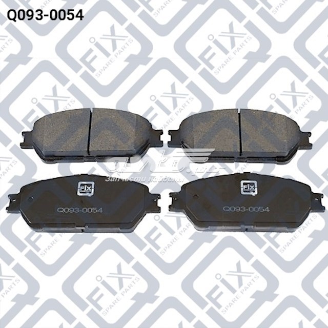 Колодки тормозные Q0930054 Q-FIX