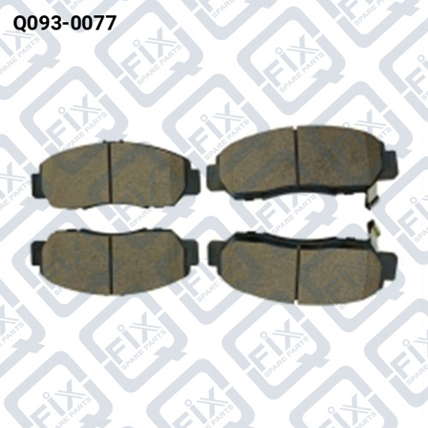 Колодки Q0930077 Q-FIX