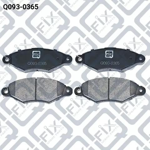 Q0930365 Q-FIX Колодки тормозные передние дисковые купить в Чернигов