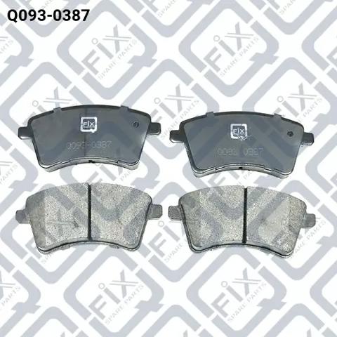Колодки тормозные Q0930387 Q-FIX