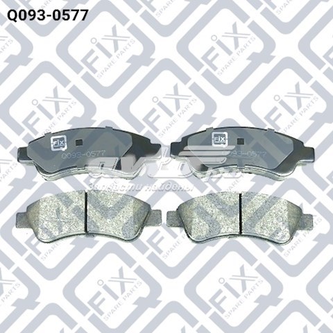 Задние тормозные колодки Q0930577 Q-FIX