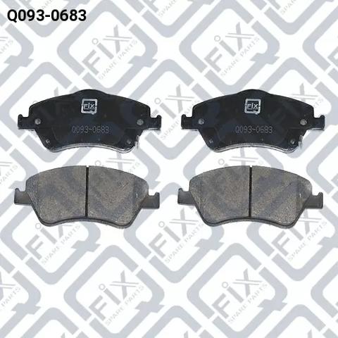 Тормозные колодки Q0930683 Q-FIX