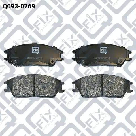 Тормозные колодки Q0930769 Q-FIX