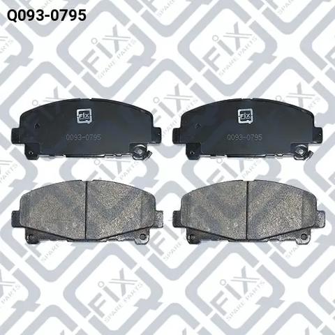 Передние тормозные колодки Q0930795 Q-FIX