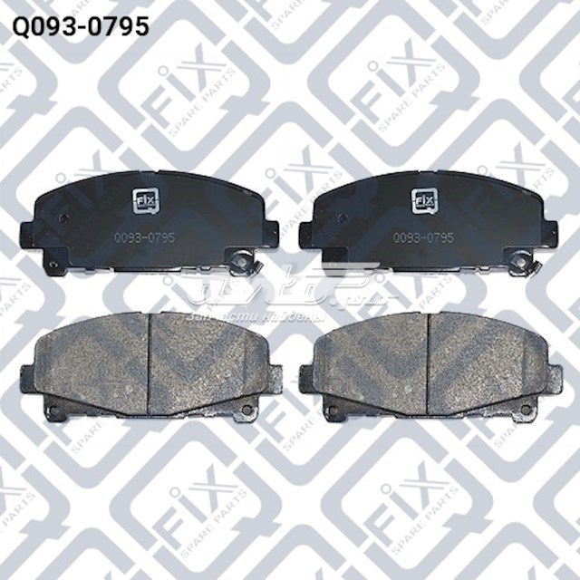 Q-FIX Q0930795 Передние тормозные колодки в наличии Чернигов