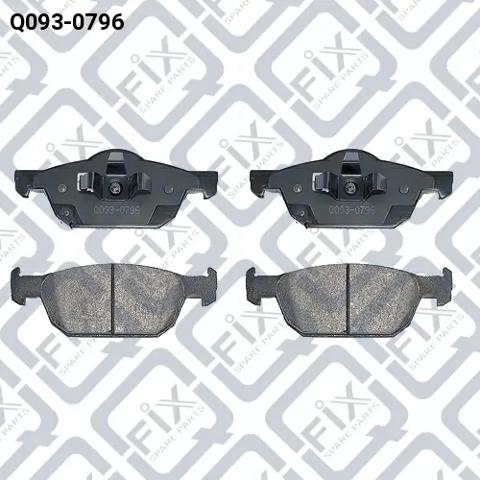 Колодки Q0930796 Q-FIX