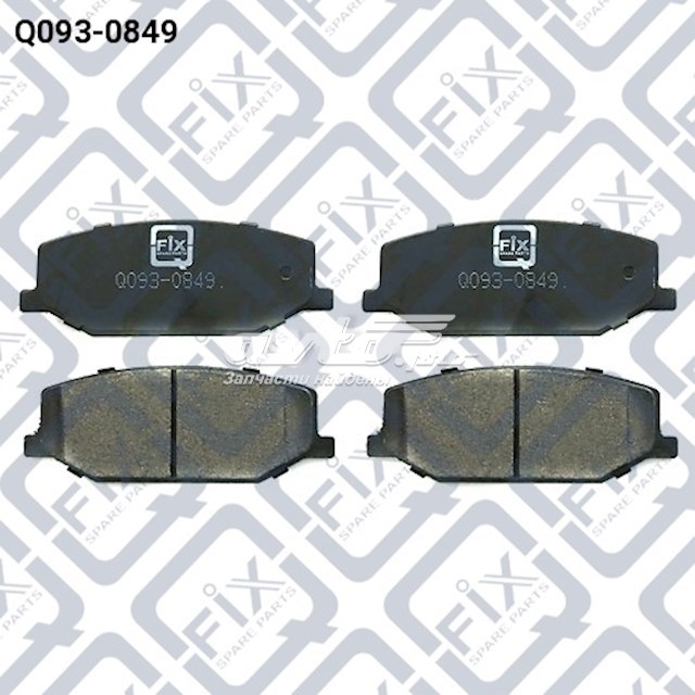 Колодки Q0930849 Q-FIX