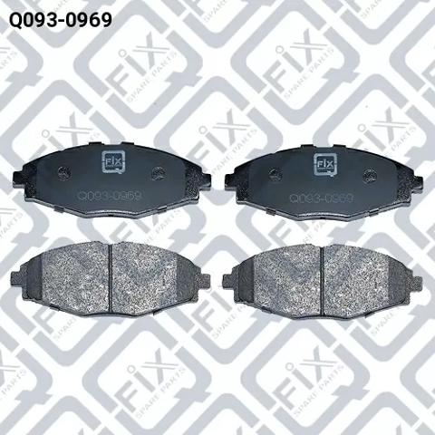 Колодки передние Q0930969 Q-FIX