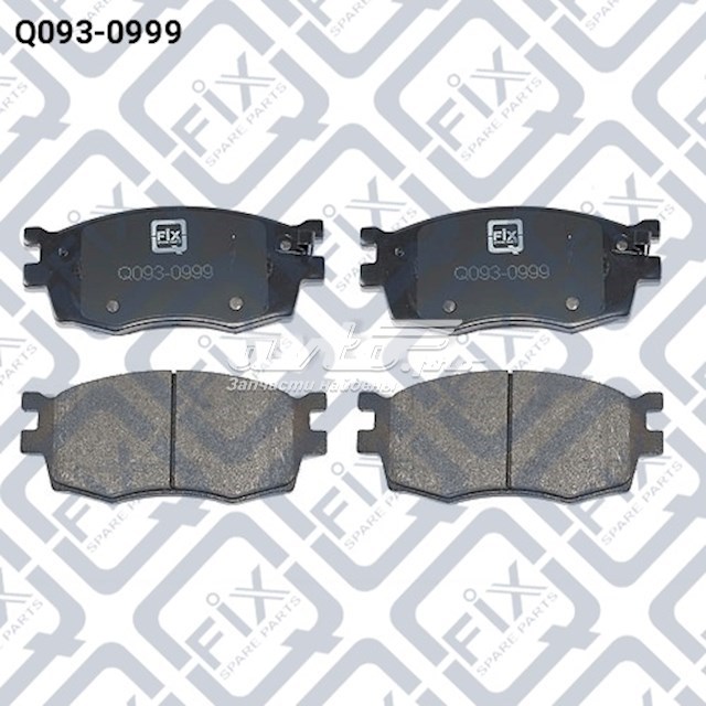 Колодки тормозные дисковые комплект Q0930999 Q-FIX